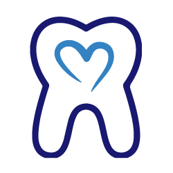Gentle and modern dental icon